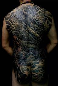 Cool totem tetovanie zadarmo a ľahko po celom chrbte