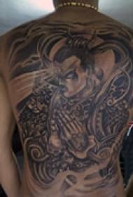Full back Erlang god back tattoo