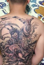 Uban sa sumbanan sa kaugalingon nga Qitian Dasheng tattoo pattern