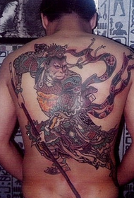Рисувана татуировка Qitian Dasheng