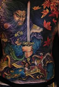 Domineering full color totem tattoo tattoo