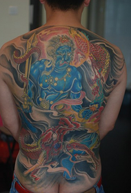 Uralkodó Ming Wang tetoválás
