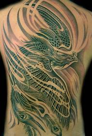 Full of domineering phoenix tattoo