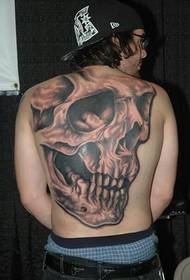Tatuaje popular de primera línea con espalda completa