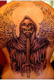 Life Terminator osobnost smrti tetování