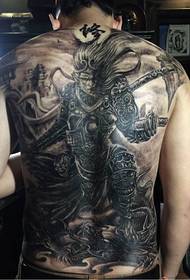 Nepaklusnus Sun Wukong tatuiruotės modelis
