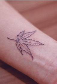 A small fresh plant tattoo that everyone loves