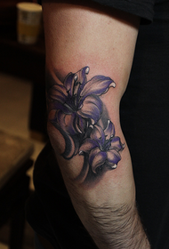 Arm Lily Tattoo Pattern