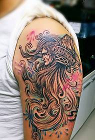 Nagy kreatív teljes totem tetoválás
