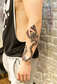 very eye-catching arm cool tattoo 19357 - very imaginative arm personality tattoo
