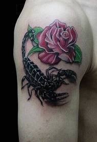 rose and scorpion