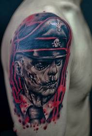 zombie Nazi domineering arm tattoo