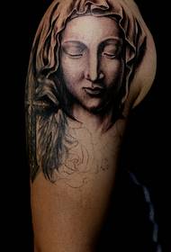 několik roztomilý roztomilý portrét paže tetování