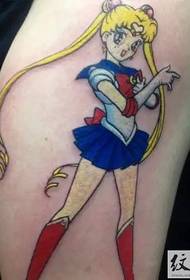 Classic Cartoon Tattoo Sailor Moon
