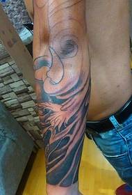 Farmer férfi kar karú személyiség Totem tetoválás