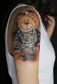 kar színe is kártya medve tetoválás minta