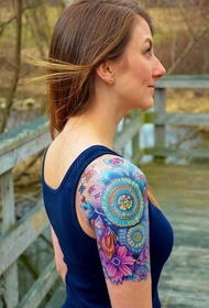 Beautiful Arm Tattoo Pattern