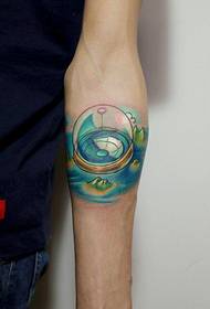 arms beautiful One Piece Anime Compass Tattoo Picture
