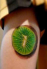 kiwi tatuazh tatuazh i lezetshëm bukur