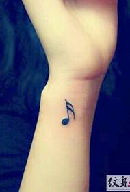 Kleine Notiz Tattoo