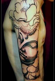 Arms on Buddha and Lotus Tattoo