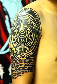 Charming Bloom of Classic Boom Totem Tattoo