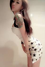 sexy girl arm brilyong tattoo tattoo