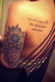 tatuagem feminina de baunilha bela braço
