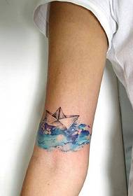 klein klein totem-tatoeëring met weinig kreatiewe 18089-arm Engelse letter LOVE tattoo