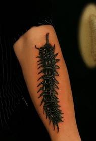 arm scary scary tattoo 19217- personality arm on the green dragon python and Fengwei tattoo