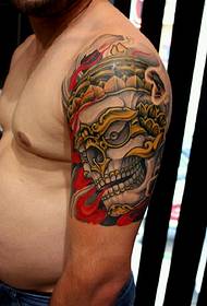 tatuaje de brazo grande guapo 19589 - patrón de tatuaje salvaje