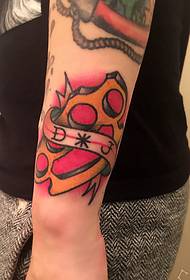 alternative girl's pattern creative arm tattoo