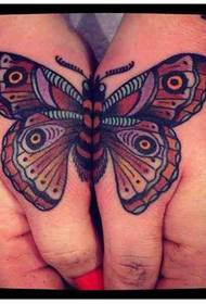 Beautiful personality tattoo on hand