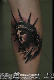 Symbol of friendship, goddess tattoo, tattoo