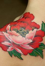 Beautiful peony flower tattoo peony flower tattoo manuscript