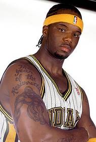 NBA zvezdniška tetovaža osebnosti