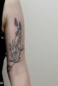 Realistic bouquet tattoo on the arm