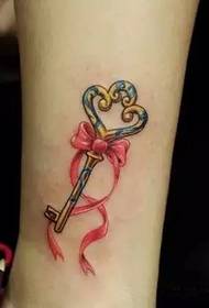 Girl's favorite bow tattoo