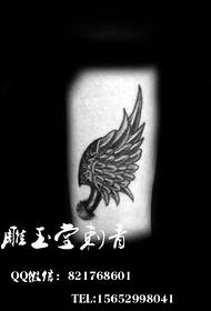 Angel tattoo half armor tattoo arm tattoo