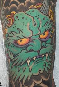 Patrón de tatuaxe do brazo Prajna