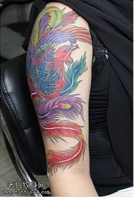 Fenghua uzorak tetovaže feniksa