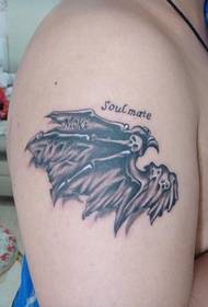 Nice looking arm wings tattoo