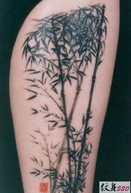 Bamboo on the skin