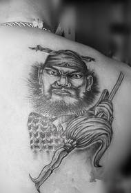 Five Tigers Admiral Zhang Fei Tattoo Picture