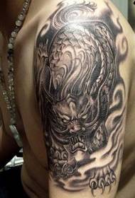 Koele arm eenhoorn tattoo