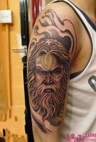 Boy, arm, character, avatar, tattoo picture