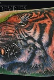Εξατομικευμένη μοτίβο τατουάζ τίγρης για να απολαύσετε εικόνες