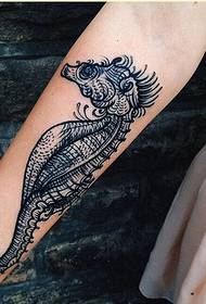 Мода arm красиві картини татуювання гіпокампу