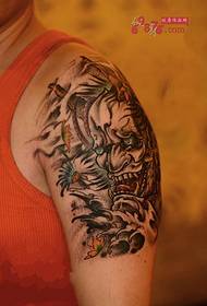 კრეატიული ფერადი prajna arm tattoo სურათი