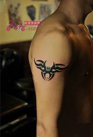 Boy totem armband arm tattoo picture